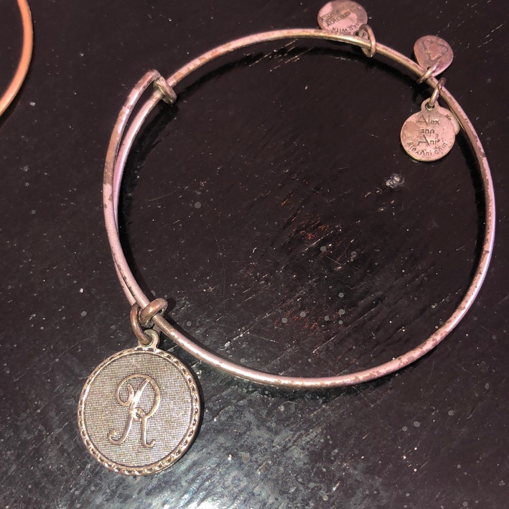 Large “R” Alex & Ani Bracelet